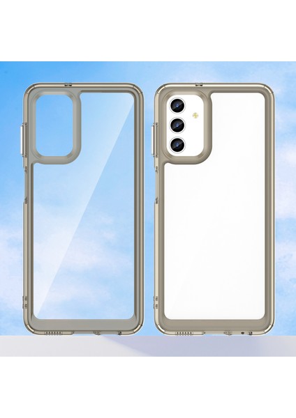 Samsung Galaxy A13 Için 5G/A13 4G/M13 5G/A04S Tpu+Akrilik Hibrit Telefon Kılıfı Damla Koruyucu Koruyucu Arka Kapak Şerefi Gri (Yurt Dışından) fiyatları