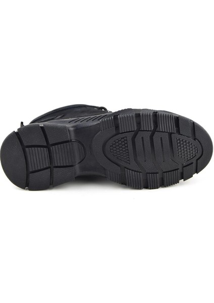 413 Siyah Garson Bot Deri fırsatları