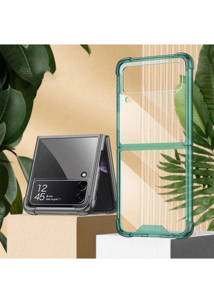Samsung Galaxy Z Flip4 Için Gkk 5g Hava Yastığı Anti-Drop Tpu Şeffaf Telefon Kılıf (Yurt Dışından) fiyatları