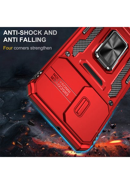 Samsung Galaxy A23 4g/5g Için Zırh Serisi (Global Versiyon) Kickstand Tasarım Telefon Kılıfı Pc+Tpu Koruyucu Arka Kapak (Yurt Dışından) fiyatları