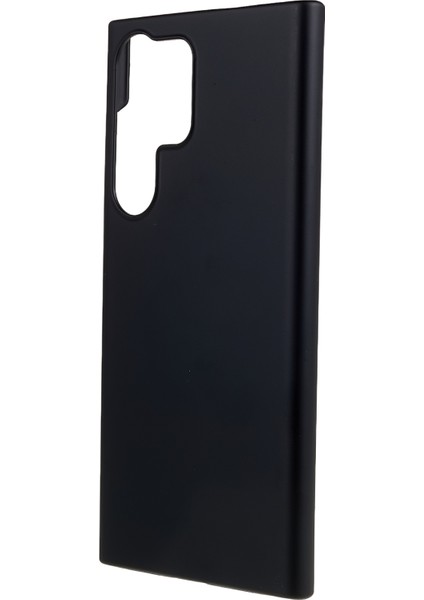 Samsung Galaxy S23 Için Ultra Sert Plastik Ka Parlak Telefon Geri Kılıf Damla Dayanıklı Cep Telefonu Kapak Black (Yurt Dışından)
