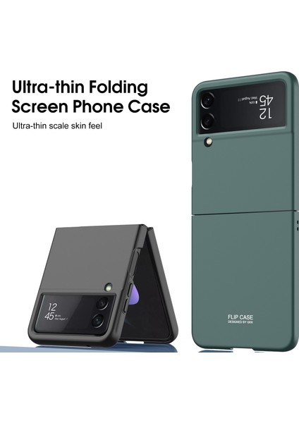 Samsung Galaxy Z Flip4 Için Gkk 5g Ultra Ince Katlanır Pc Telefon Kılıfı Koruyucu Koruyucu Telefon Kapak Pembe (Yurt Dışından)