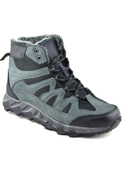 766 Gri Bot Hakiki Deri