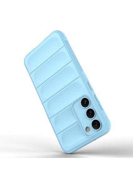 Samsung Galaxy S23 Için Cep Telefonu Kılıfı, Esnek Tpu Damla Koruması Sağlam Geri Kapak Baby Mavi (Yurt Dışından) fiyatları