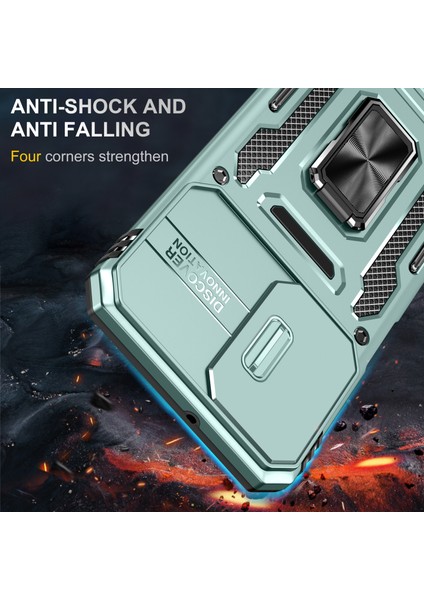 Samsung Galaxy A23 4g/5g Için Zırh Serisi (Global Versiyon) Kickstand Tasarım Telefon Kılıfı Pc+Tpu Koruyucu Arka Kapak (Yurt Dışından) fiyatları