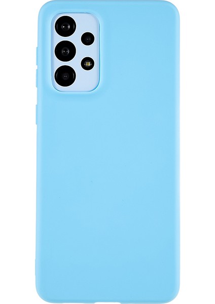 Samsung Galaxy A33 5g Mat Tpu Telefon Kapağı Için Anti Drop Telefon Kılıfı Koruyucu Ince Case Baby Mavi (Yurt Dışından)