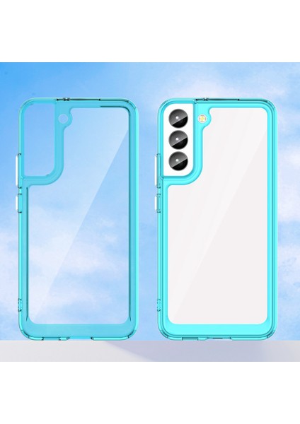 Samsung Galaxy S23 Için Tpu+Akrilik Hibrit Kasa Şok Geçirmez Koruyucu Telefon Kapak Temel Mavi (Yurt Dışından) fiyatları