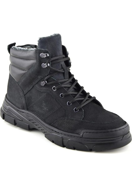 774 Siyah Bot Hakiki Deri
