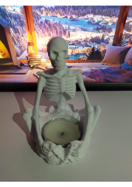 Tealıght Mumluk - Figür-