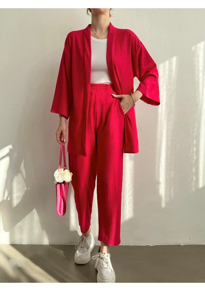 Kadın Kimono Alt Üst Takım
