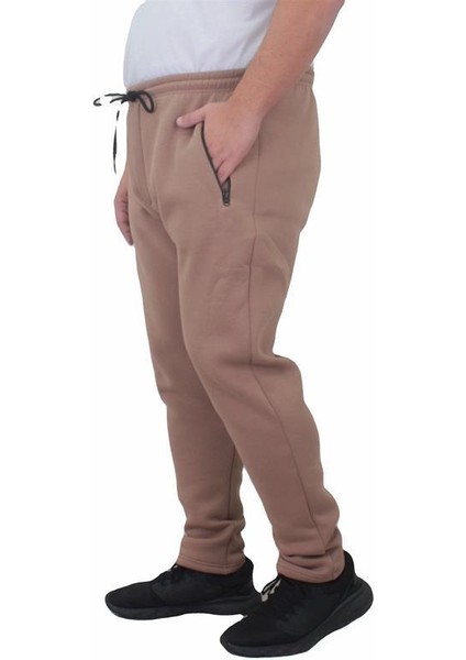 Büyük Beden Fermuarlı Eşofman Altı 3ip 11517 S.kahve fırsatları