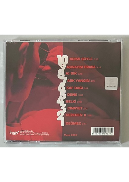 Özlem Tekin 10-9-8-7-6-5-4-3-2-1-0 CD (Orjinal Dönem Baskı)