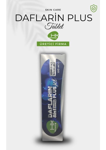 Daflarin Jel Plus 100ml