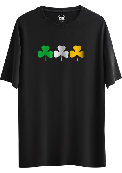 Ireland Flag Tasarım Dijital Baskılı Regular Relax T-Shirt