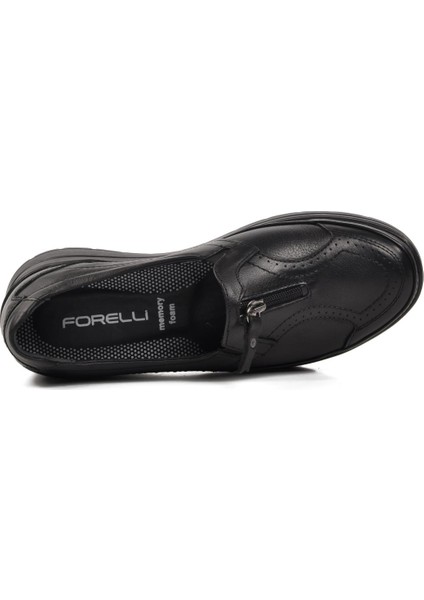 21311 Polina Siyah Deri Kadın Günlük Ayakkabı fırsatları