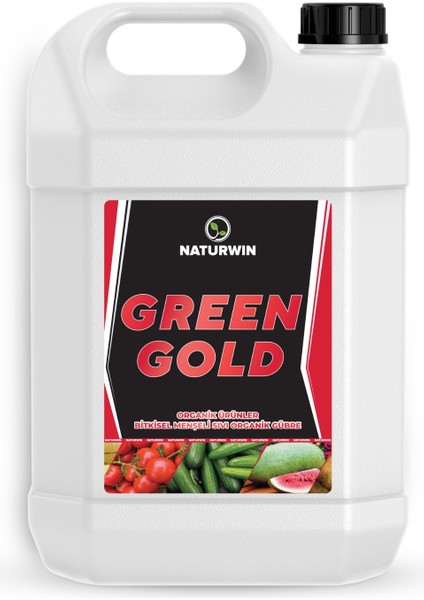 Green Gold Bitkisel Menşeli Sıvı Organik Gübre 5 Litre