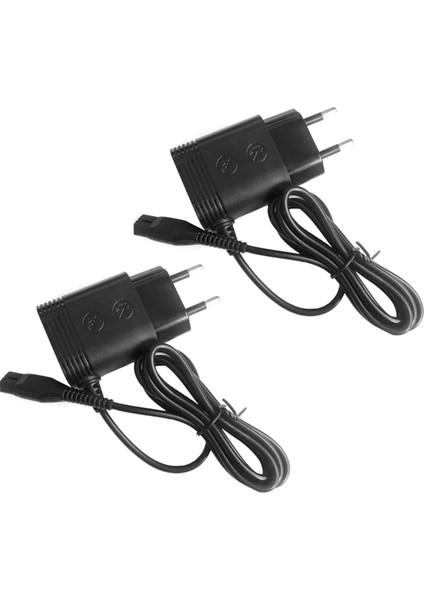 2x QP2520 Tıraş Makinesi Için Uygun, A00390 Şarj Cihazı Güç Kablosu Adaptörü Ab Tak (Yurt Dışından)