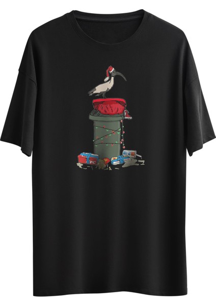 Chicken Tasarım Dijital Baskılı Regular Relax T-Shirt