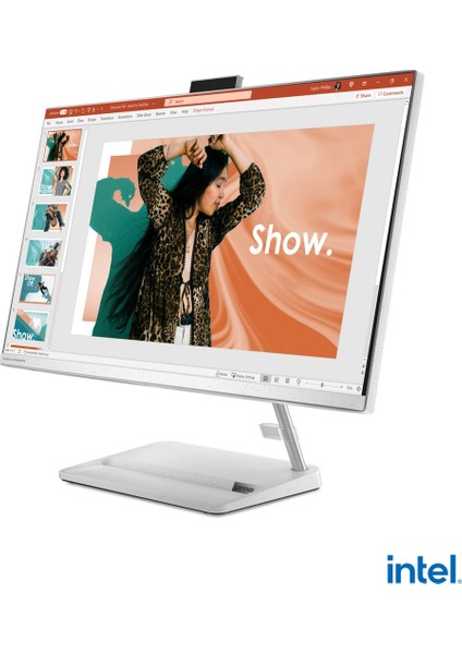 Ideacentre 3 Intel Core I5 12450H 16 GB 256 Gbssd Yok (Free Dos) 27 Fhd All In One Bilgisayar F0GJ00K7TX