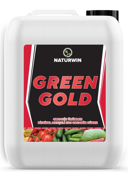 Green Gold Bitkisel Menşeli Sıvı Organik Gübre 20 Litre