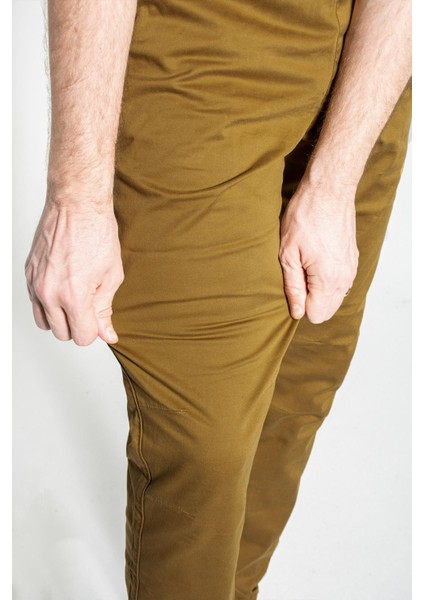 Cedy Denım Erkek Lastikli Mevsimlik Gabardin Jogger Bağcıklı Pantolon C314