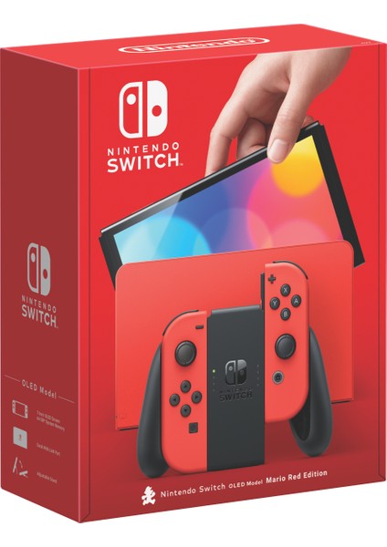 Switch Konsol OLED Model Mario Red Edition