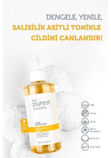 The Purest Solutions YağlıKarma Ciltler Için Önleyici Cilt Bakım Seti