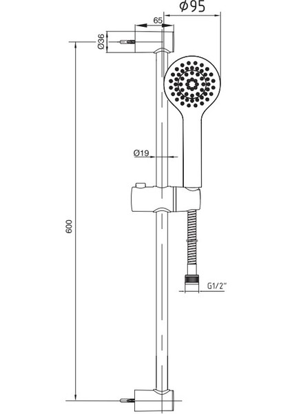 Eca Luna Banyo Hareketli Sürgülü Duş Seti Üst Takımı 102146074 fiyatları
