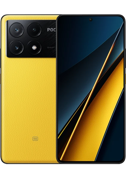 Poco X6 Pro 5g 512GB 12GB Ram (Poco Türkiye Garantili) Sarı