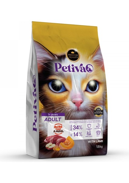 Yetişkin Kedi Kuzu Etli 1,5 kg