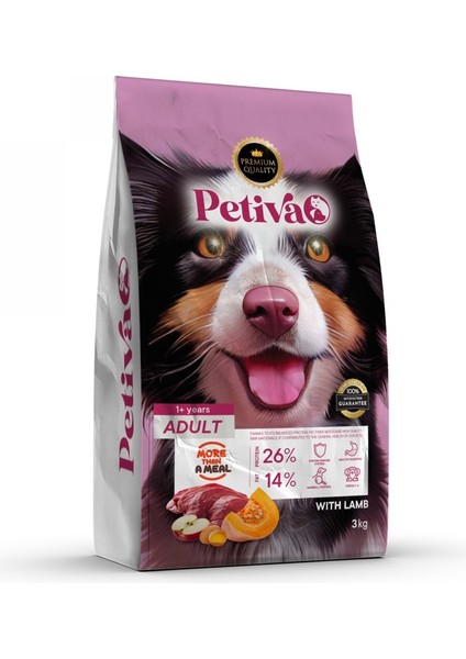 Yetişkin Köpek Kuzu Etli 3 kg