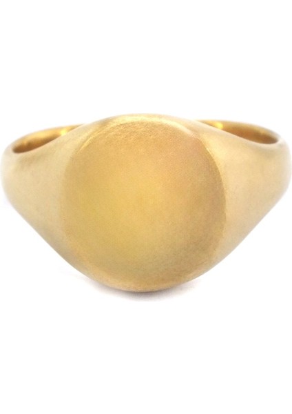 Altın Kaplama Düz Desensiz Unisex Yüzük YZK-437 fiyatları