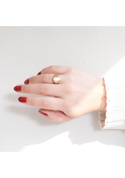 Altın Kaplama Düz Desensiz Unisex Yüzük YZK-437 modelleri