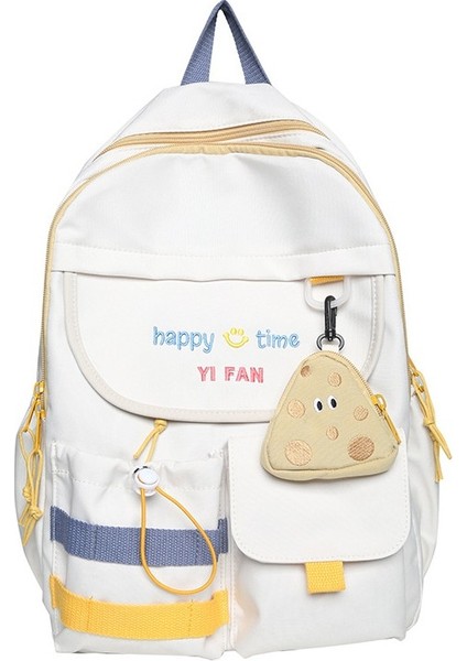 Love Home Kadın Ilkokul Öğrencileri Büyük Kapasiteli Sevimli Yüksek Değerli Sırt Ins Japon Lise Ortaokul Öğrenci Sırt Çantası (Yurt Dışından)