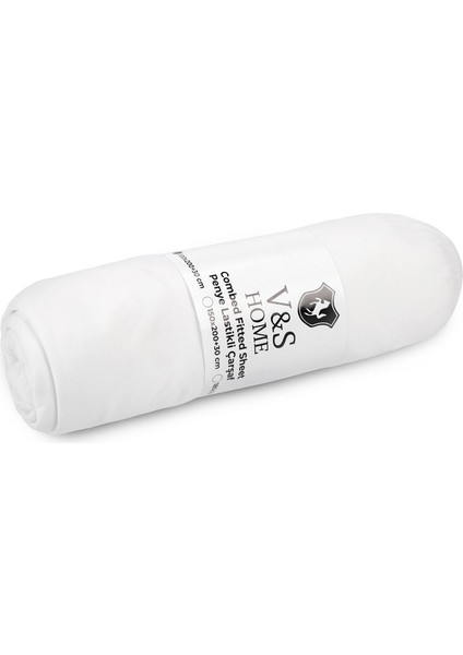 Çarşaf V&s Penye 100*200 Tek Kişilik (Mdl) Krem