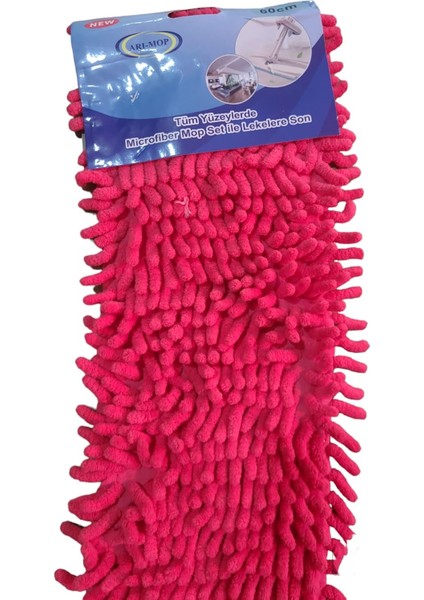 Mikrofiber Makarna Mop Yedek Bezi 60CM modelleri