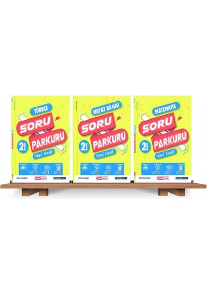 2.Sınıf Soru Parkuru Soru Bankası Seti 3 Kitap