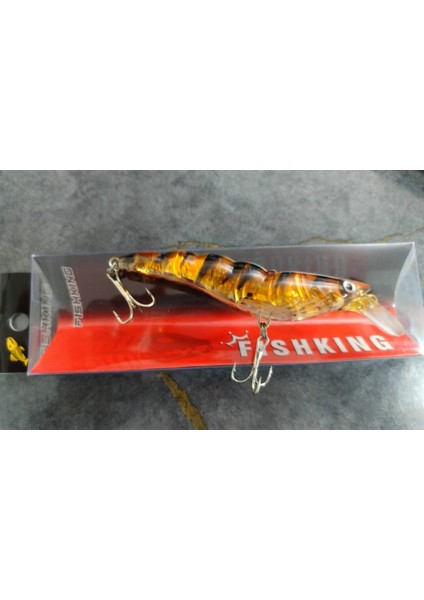 Sahte Karides Efsane Avcı 2024 Model 10 cm 15 gr ( Baracuda - Kalamar - Levrek - Turna )