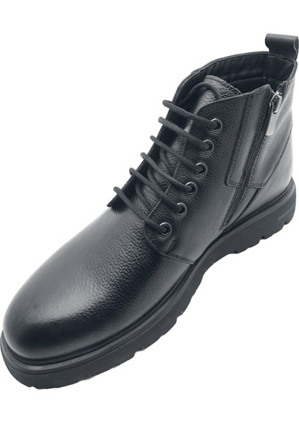 - 77190 - Gerçek Deri Erkek Bot - Siyah - 43 fiyatları