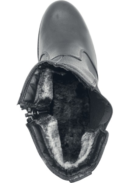 Gamze - 455 - Gerçek Deri Erkek Bot - Siyah - 42 fırsatları