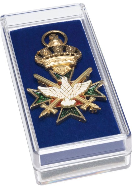 Madalya Için Kapsül, 98 x 44 x 22 Mm, Mavi, 5'li Paket