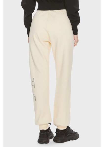 Elastik Bel Bantlı Pamuklu Relaxed Fit Jogger Pantolon J20J222606ZCY Bayan Pantolon J20J222606 Zcy modelleri