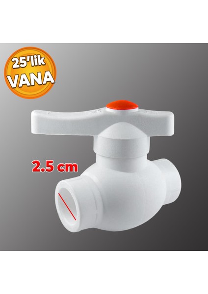 Küresel Pprc Ekonomik Vana Plastik 25'lik Pvc Vanası Dişsiz Aç Kapa Boru Kaynak Makine Bağlantı