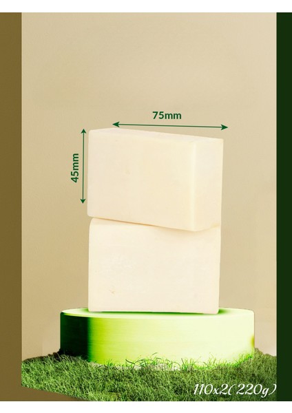 Doğal Keçi Sütlü Sabun 2x110g 220g fiyatları