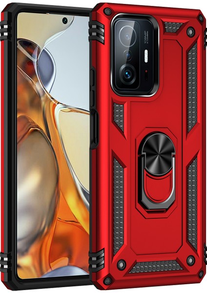 Xiaomi Mi 11T Halka Tutuculu Darbeye Dayanıklı Telefon Kılıfı (Yurt Dışından)