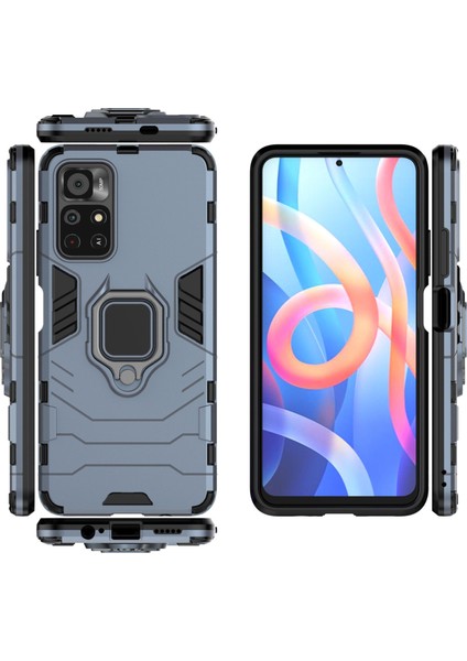 Xiaomi Redmi Note 11 Halka Tutuculu Darbeye Dayanıklı Telefon Kılıfı (Yurt Dışından) modelleri