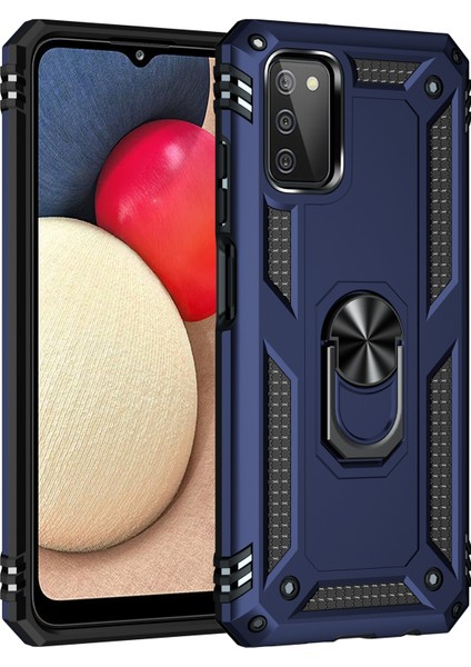 Samsung Galaxy A03S Us Version Halka Tutuculu Darbeye Dayanıklı Telefon Kılıfı (Yurt Dışından)