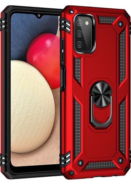 Samsung Galaxy A03S Us Version Halka Tutuculu Darbeye Dayanıklı Telefon Kılıfı (Yurt Dışından)
