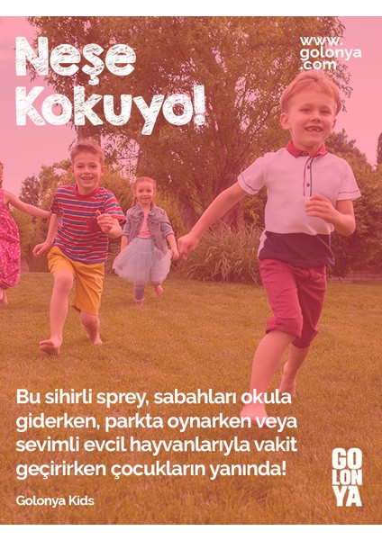 Kids 4'lü Sprey Kolonya - 100 ml