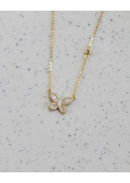 Kelebek Markizli Kolye